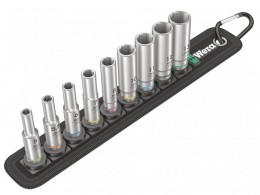 Wera Belt A Deep 1 Socket Set of 9 Metric 1/4in Drive £49.99